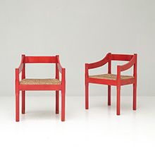 Carimate Chairs by Vico Magistretti