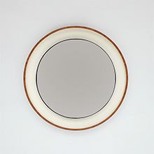 Large decorative round mirror 