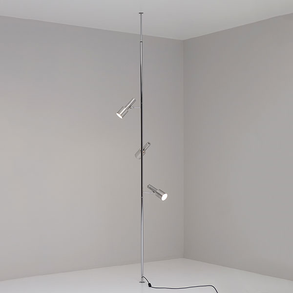Minimalistic 60S Adjustable Pole Floor Lamp 