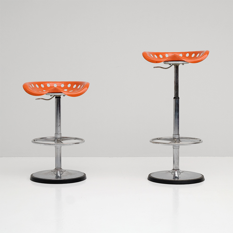 Fermigier bar stool Faucheuse by Mirima