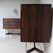 Beautiful rosewood sideboard and cocktail bar 1960s
