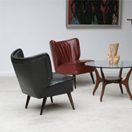 3 decorative  kelmo chairs 1950s