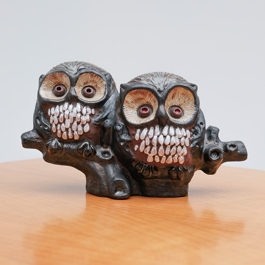 Ceramic Owls 1960s