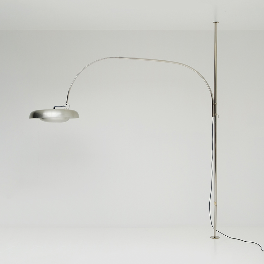 Arc lamp by Pirro Cuniberti for Sirrah Imola