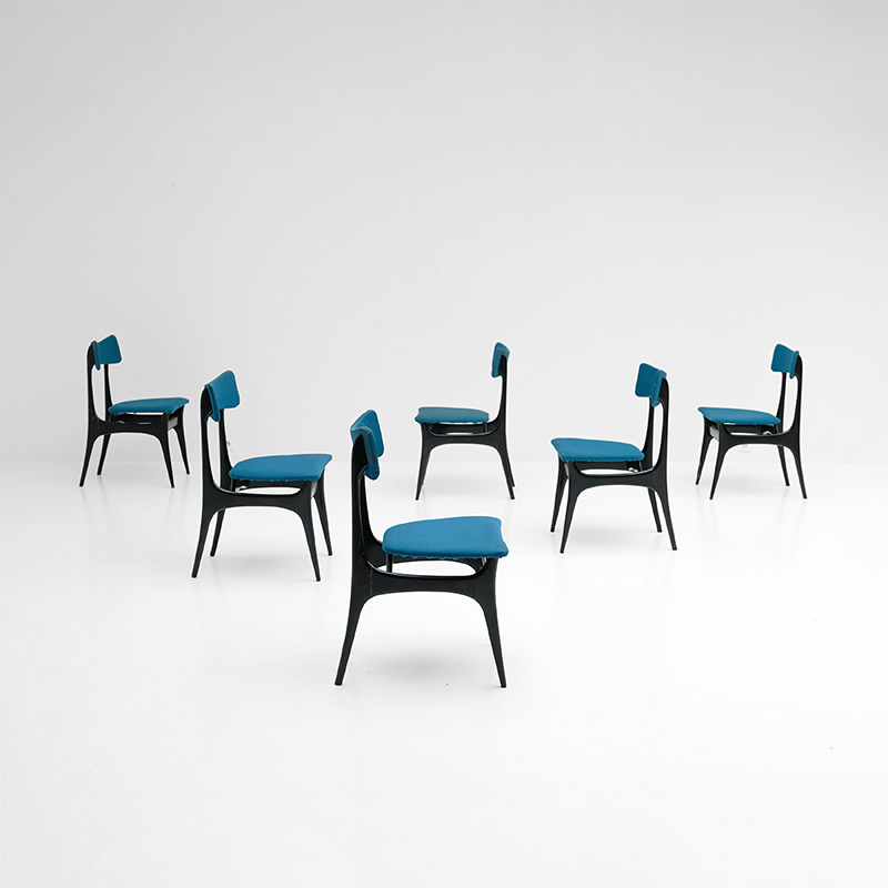 Alfred Hendrickx S3 Dining Chairs for Belform