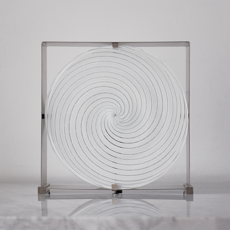 Mazzega Spiral Table Lamp
