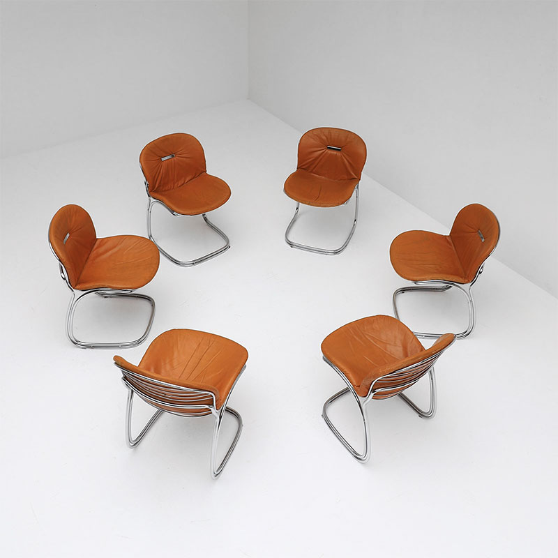 Gastone Rinaldi Sabrina Cantilevered Chairs