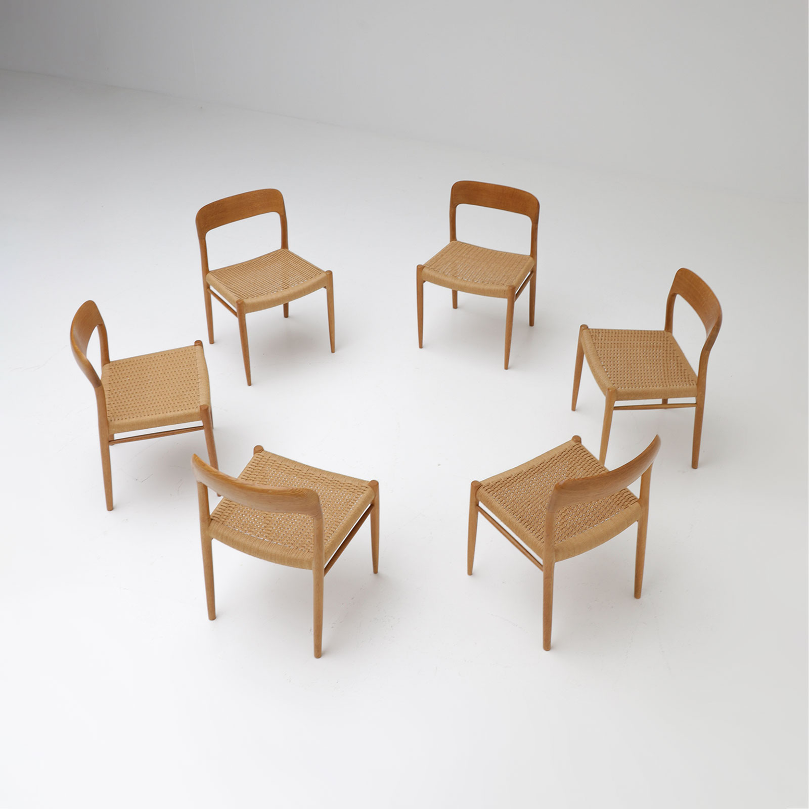 Niels Moller Chairs Model 75