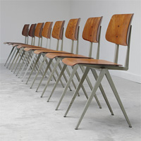 8 Industrial chairs