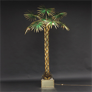 Circa70 exclusive brass palm tree
