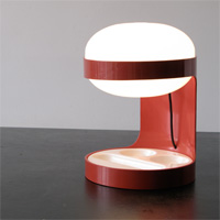  1967 Kartell KD29 plastic table lamp