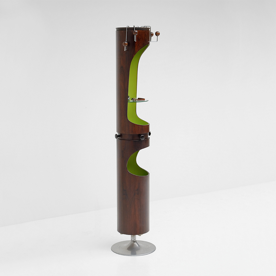 1960s Totem shaped coat stand