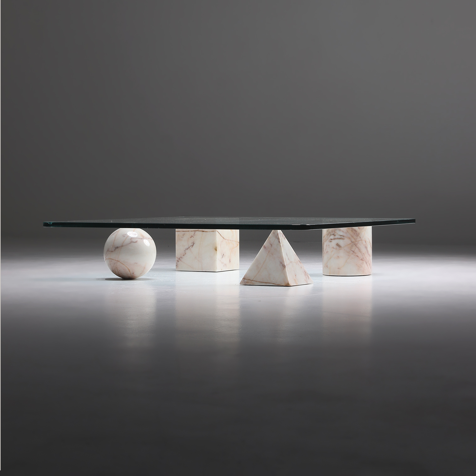 'Metaphora' Coffee Table by Lella and Massimo Vignelli 1979