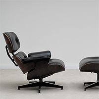 Herman Miller Eames Lounge Chair and Ottoman rosewood