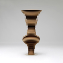 Andrea Branzi Exceptional life size Vase tourné