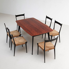 S2 chairs and dining table from Alfred Hendrickx 1958
