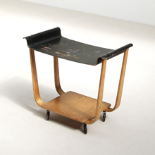 Cees Braackman 50s serving trolley by Pastoe