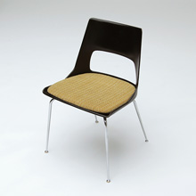 Single Kay Korbing fiberglass shell chair 1960s