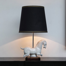 Ceramic Table Lamps In The Form of A Dynasty Horse