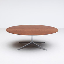 Dining or Conference Table / Chrome Star Base by Florence Knoll