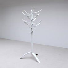 Rare coat stand-sculpture designed by Bruce Tippet Gavina