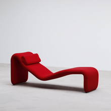 Olivier Mourgue djinn lounge chair for Airborne 1965