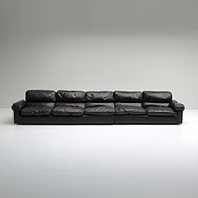Petronio 5 seat Sofa by Tito Agnoli for Poltrona Frau 