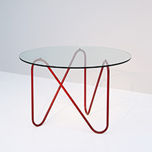 1950s hairpin coffee table 