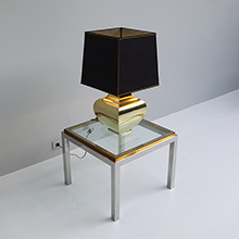 1970s classic brass table lamp 