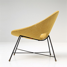 Lounge Chair by Augusto Bozzi for Saporiti 1950s