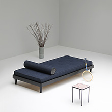 Modern fifties daybed with bolster  