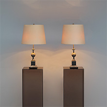 Pair of 1970s French table lamps 