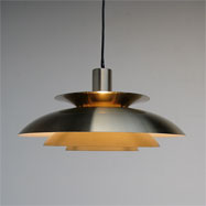 1960s Jo Hammerborg Pendant lamp for Fogh & Mørup