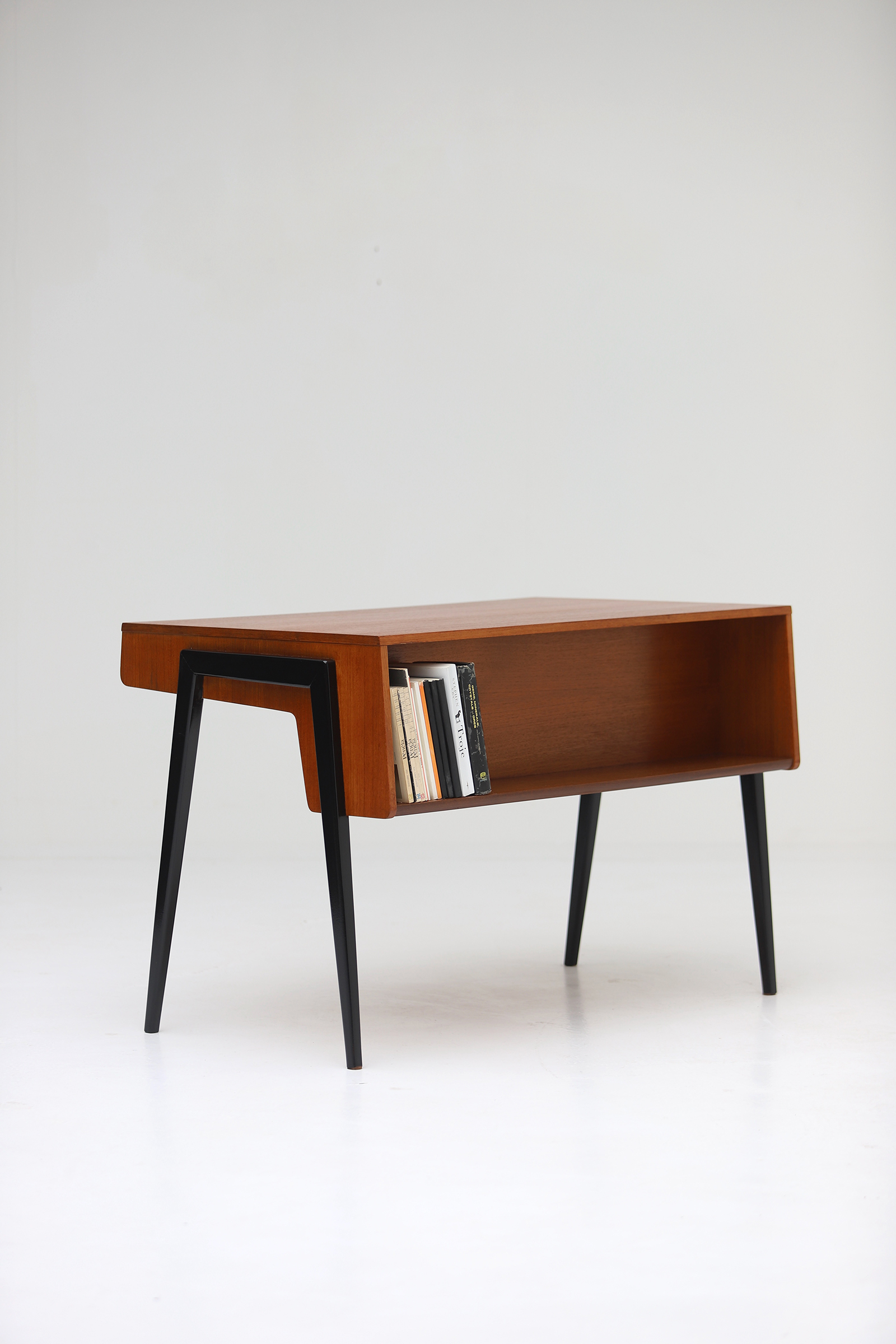 1950s Writing desk with a book compartmentimage 10