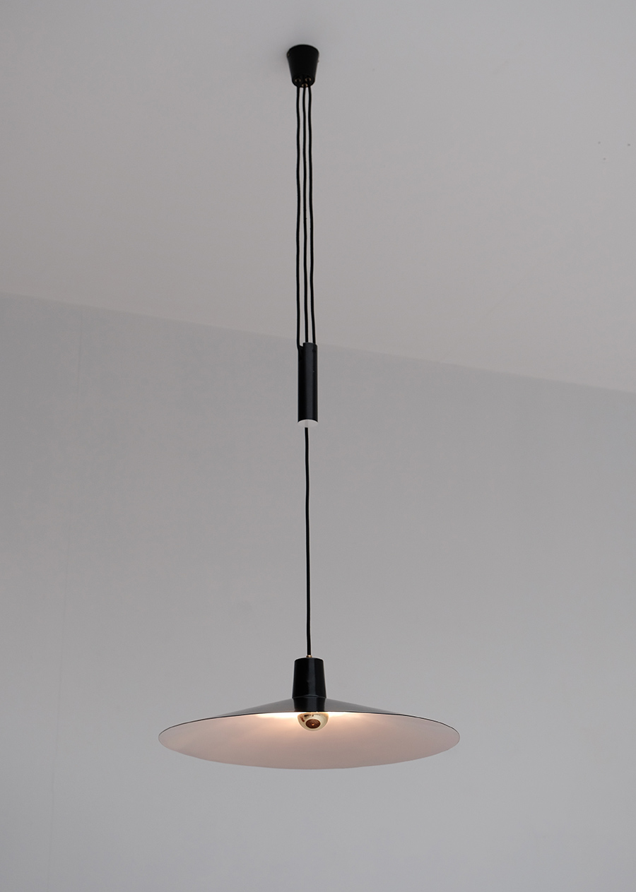 1950s Pendant Lamp  Counterweightimage 6