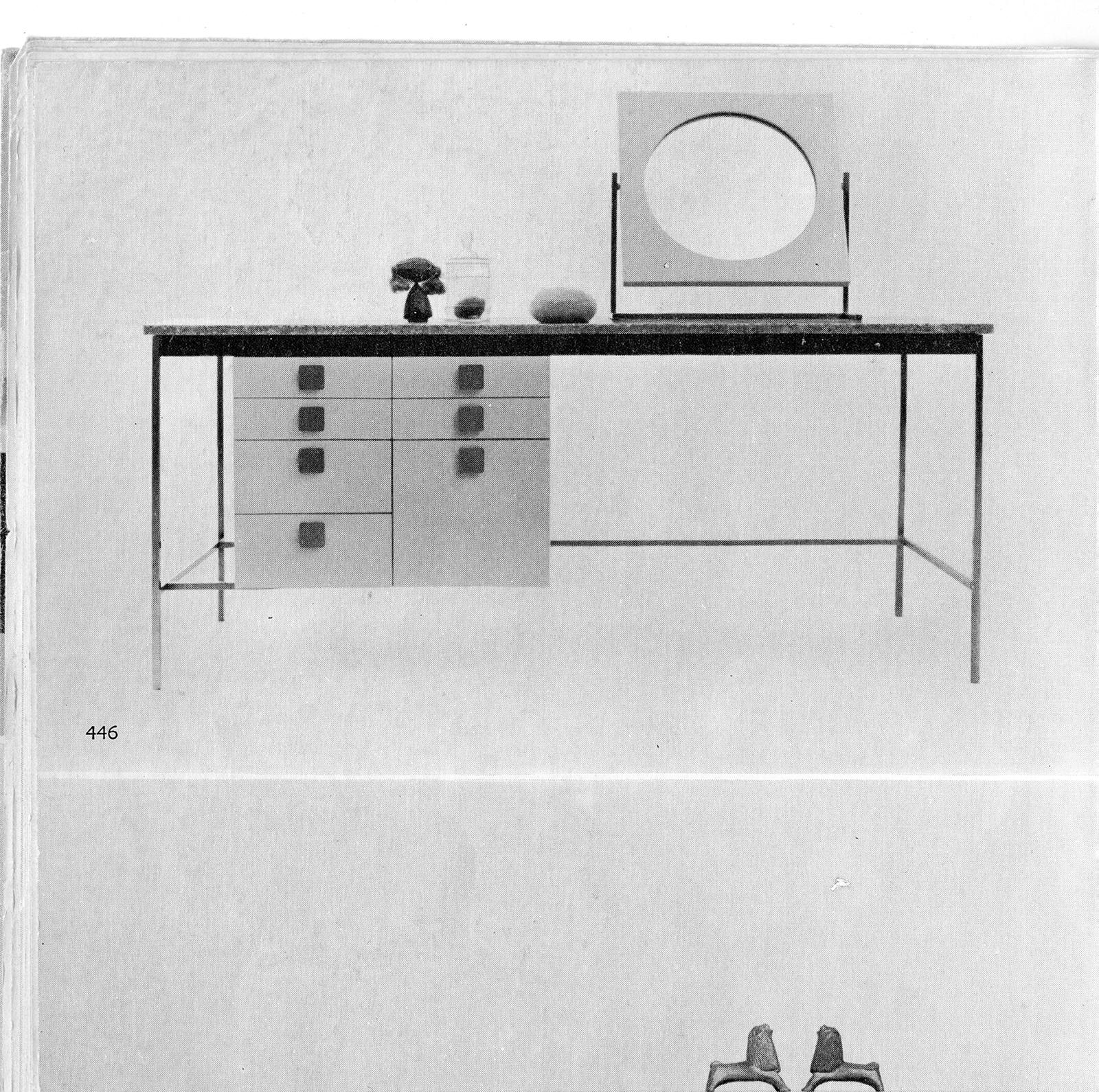 Alfred Hendrickx Marble Vanity Desk for Belformimage 11