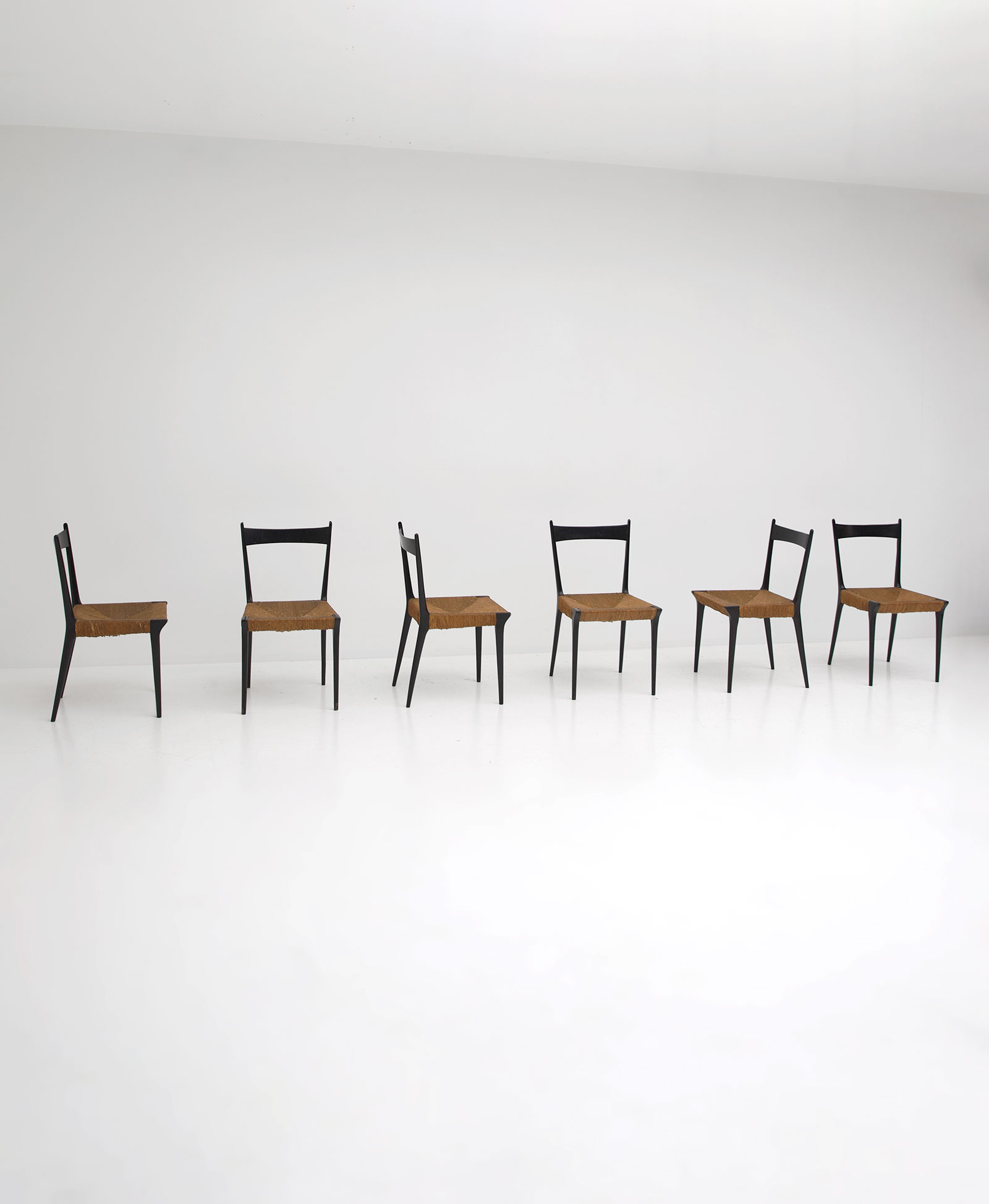 Set of six S2 chairs  by Alfred Hendrickx for Belformimage 4