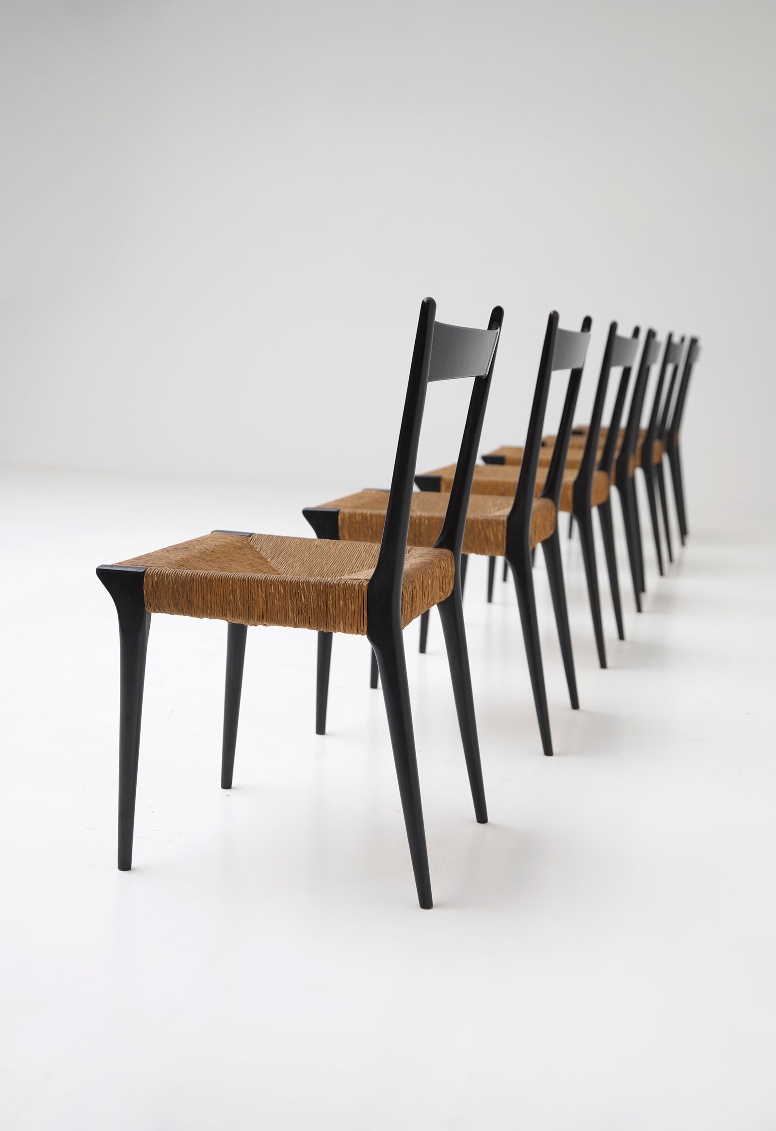 Set of six S2 chairs  by Alfred Hendrickx for Belformimage 8