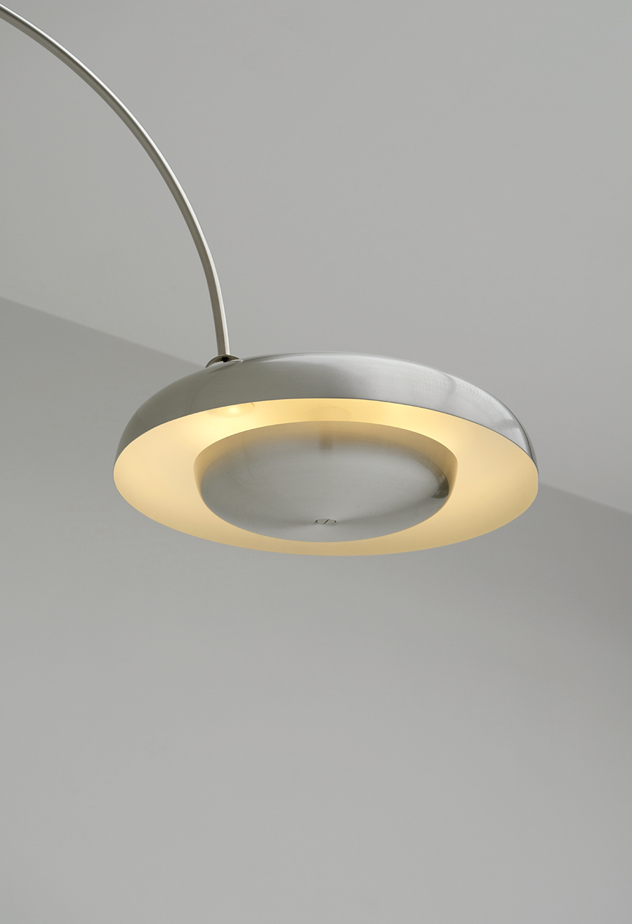 Arc lamp by Pirro Cuniberti for Sirrah Imolaimage 4
