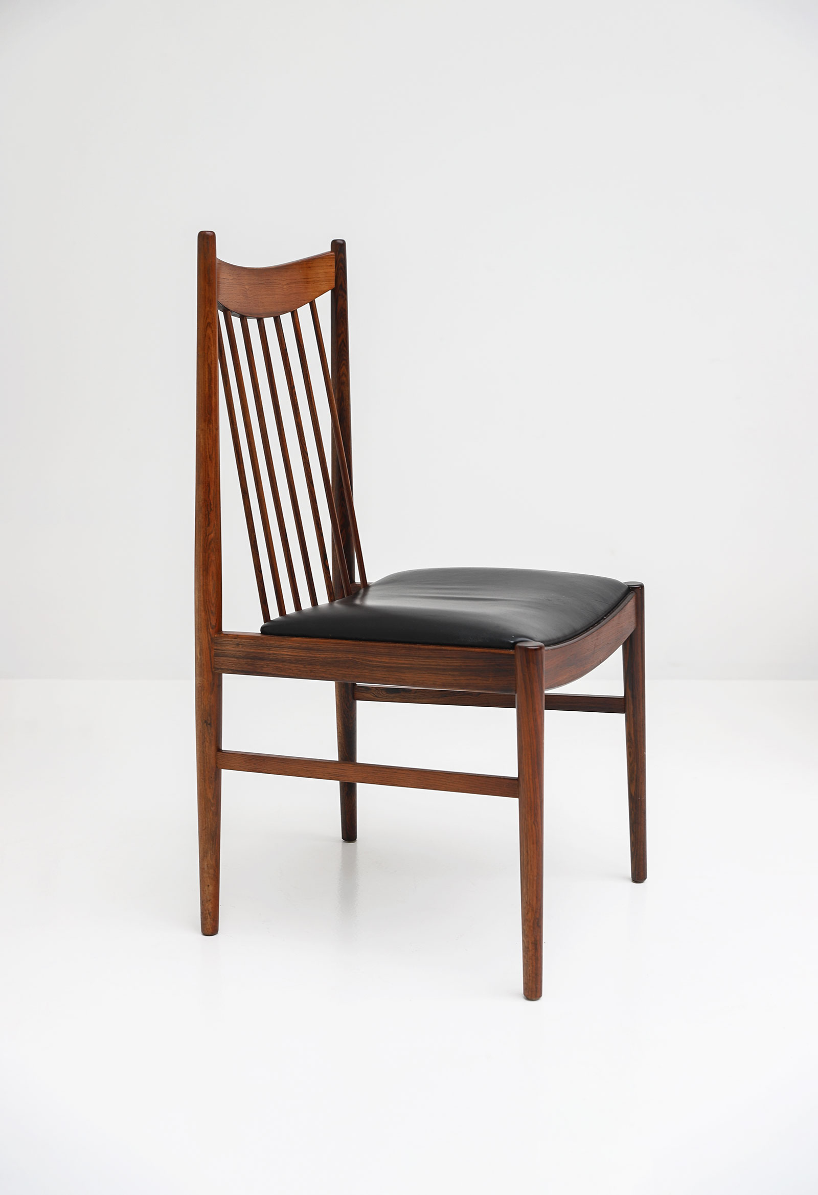 Rosewood Dining Chairs by Arne Vodder for Sibast, 1960simage 5