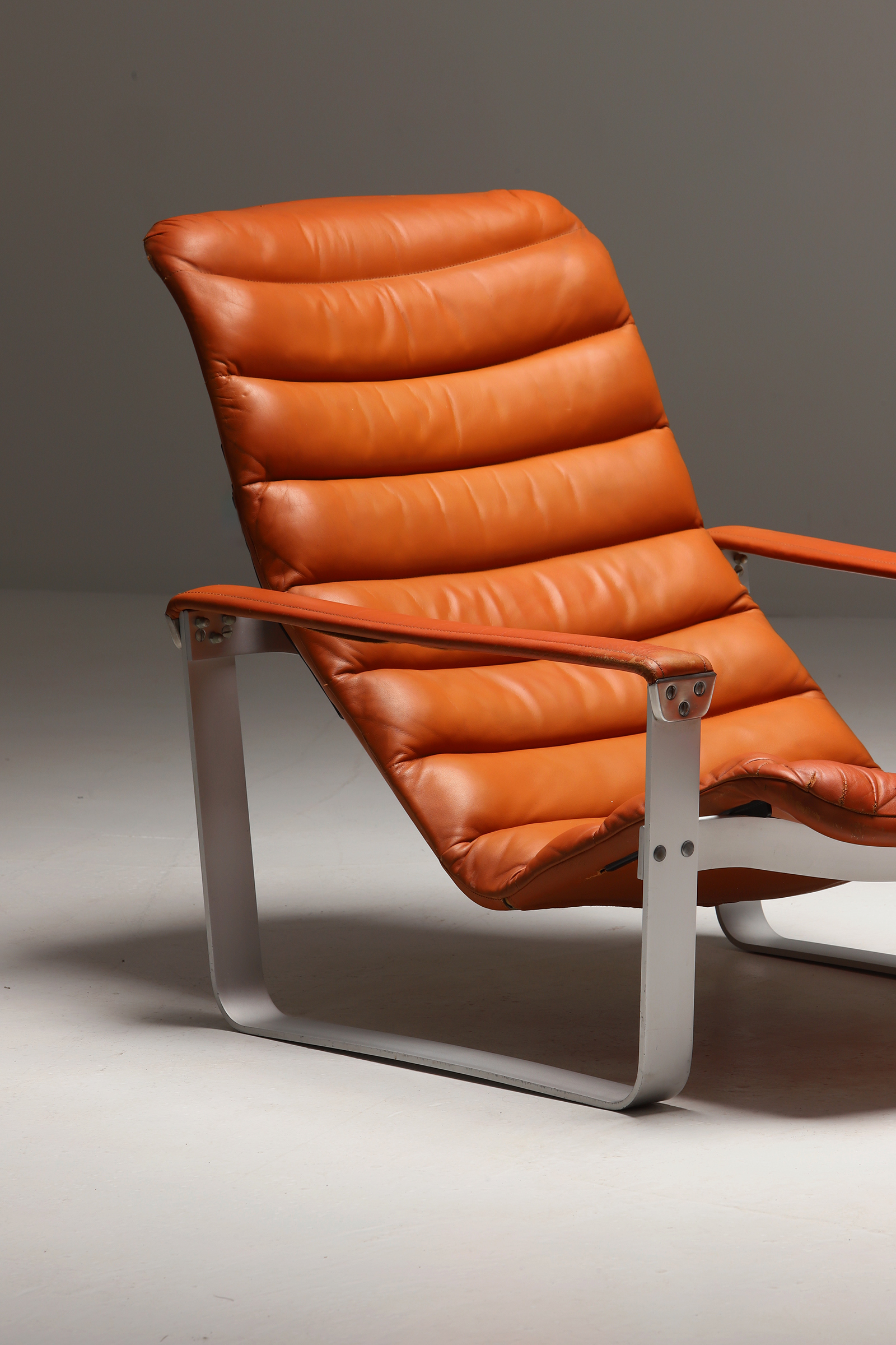 Lounge chair with Ottoman by Ilmari Lappalainen For Asko 1960image 4