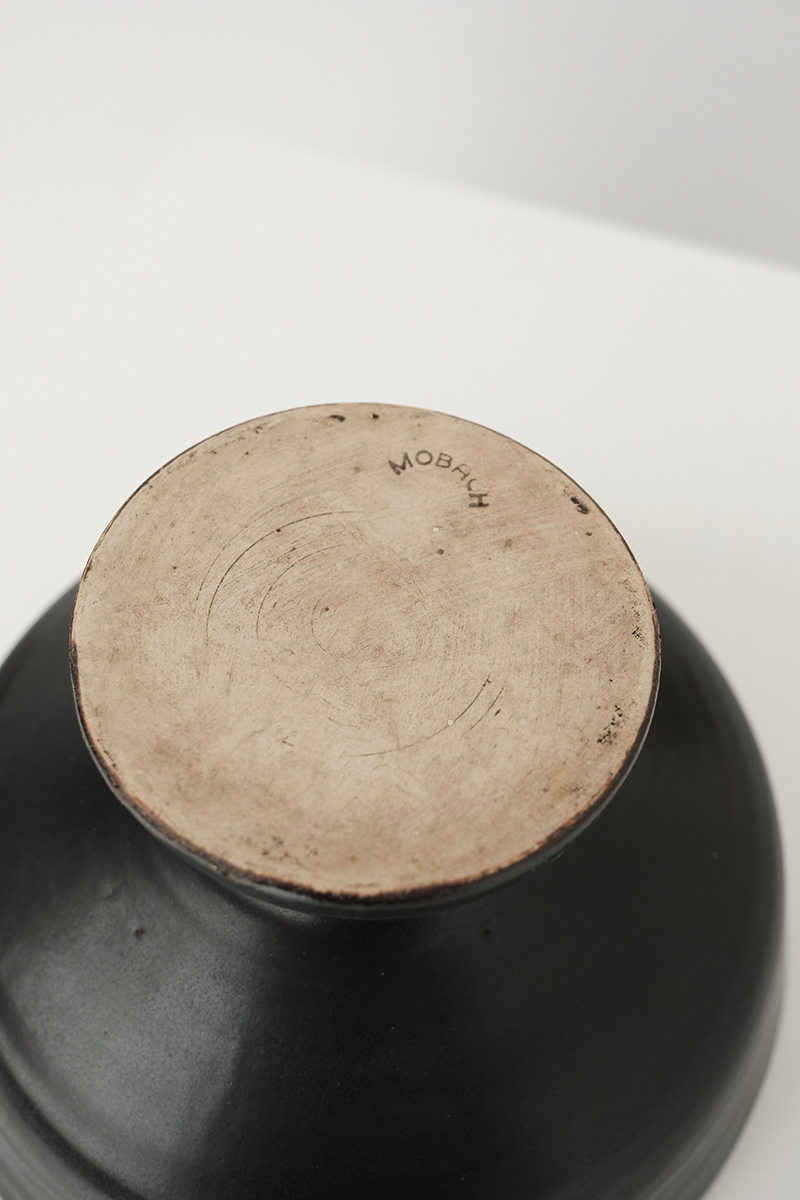 Mobach Black Ceramic Fruit Bowl image 6