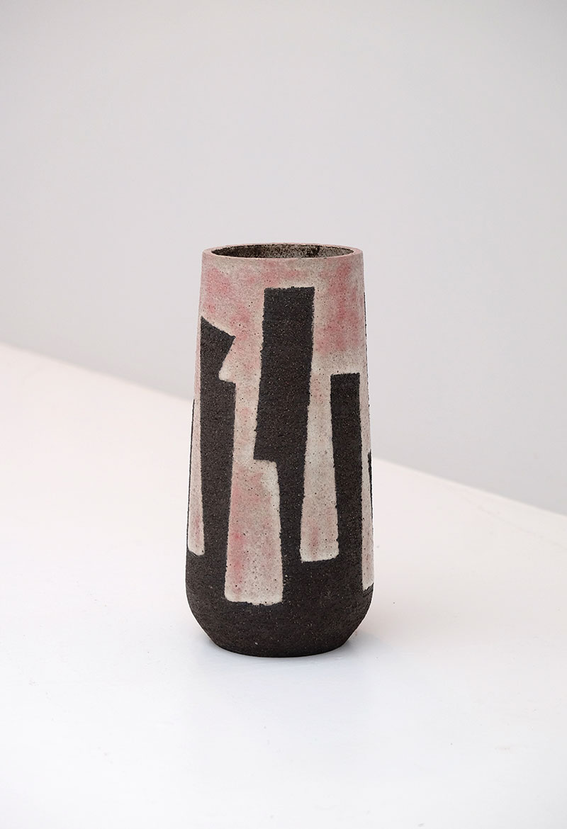 Modernist Stoneware Vase from the Zaalberg Atelier image 1