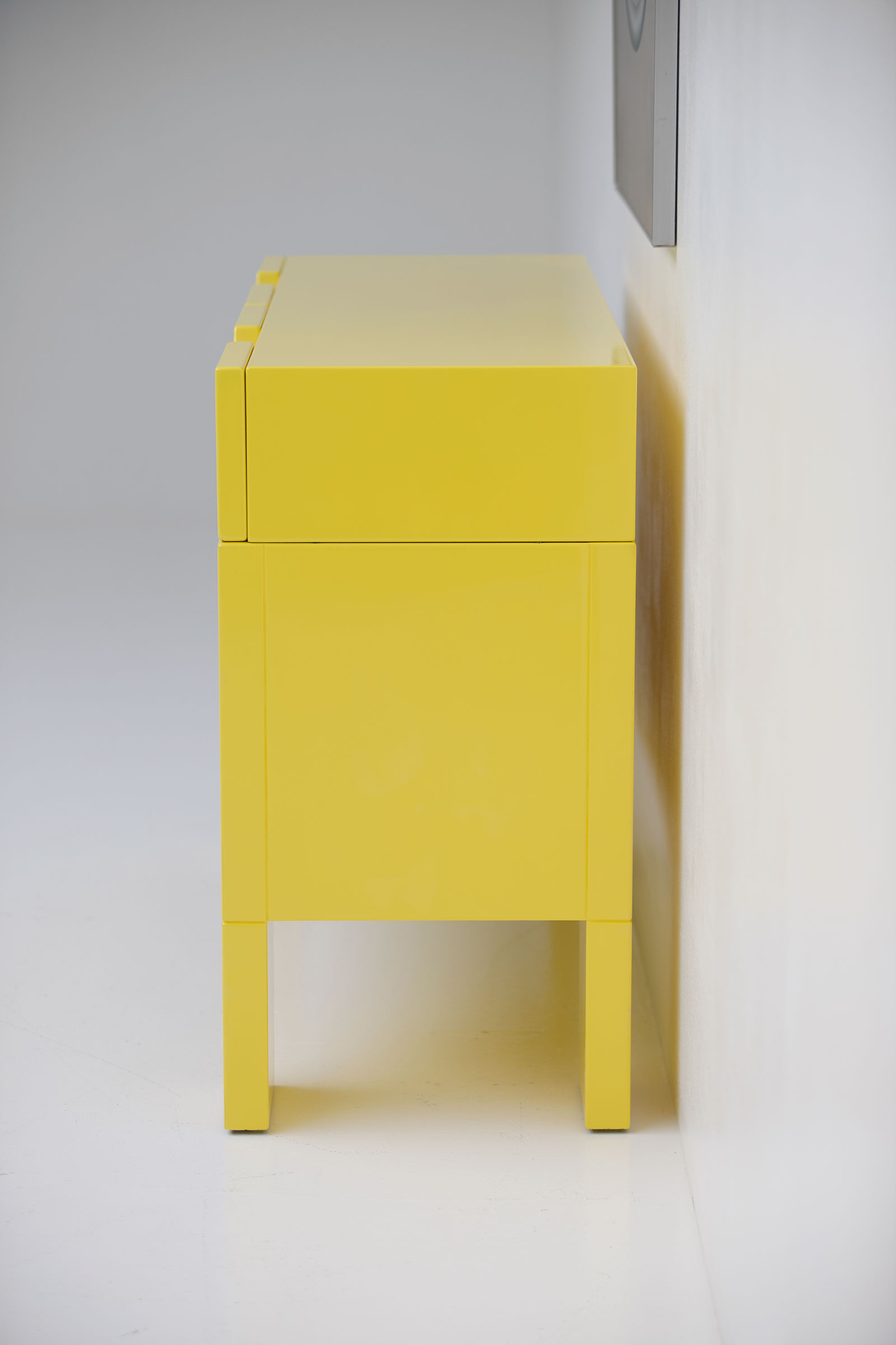 Yellow cabinet by Claire Bataille & Paul Ibens for t Spectrumimage 8
