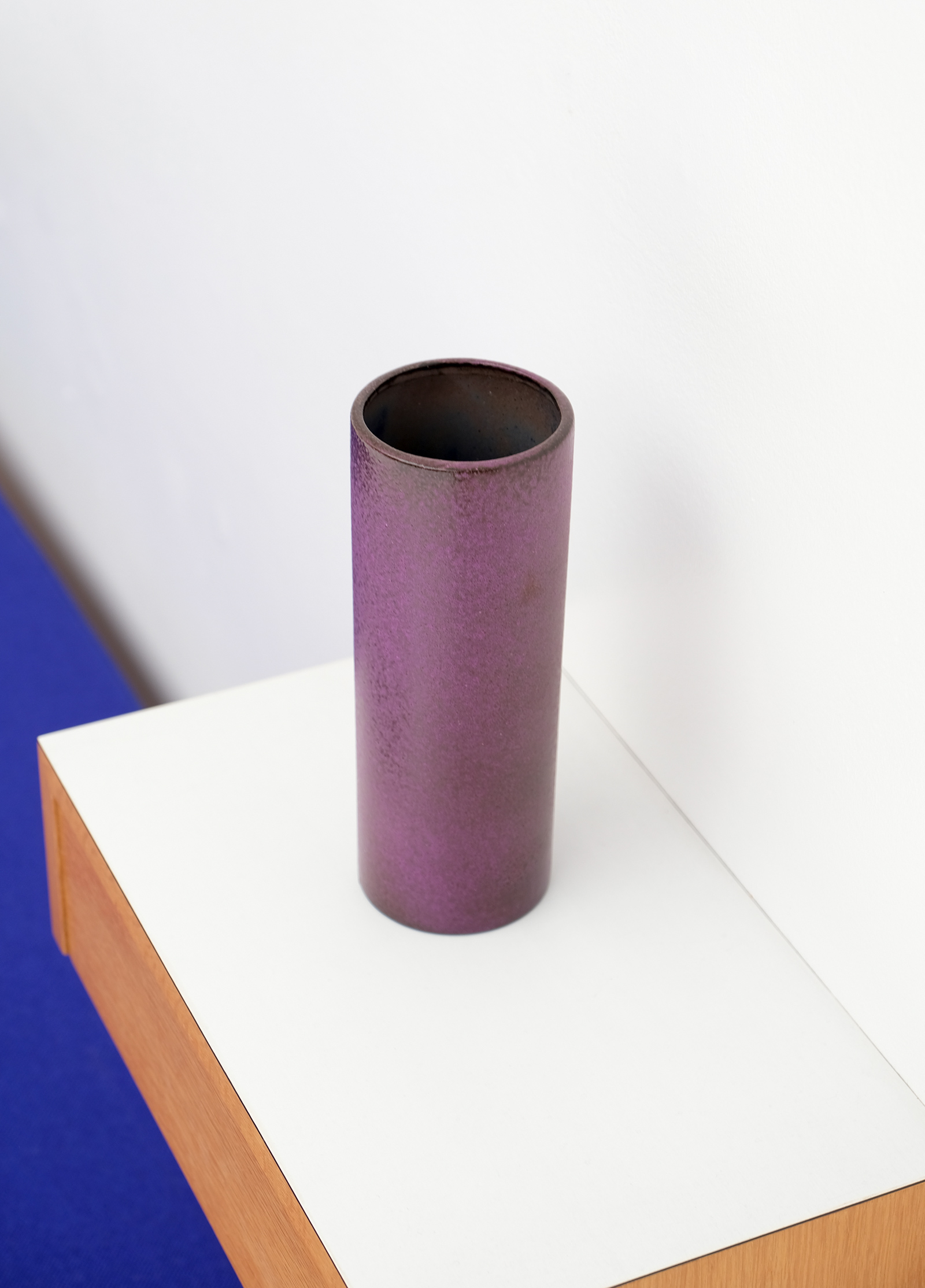 Decorative cylindrical Purple Vase image 4