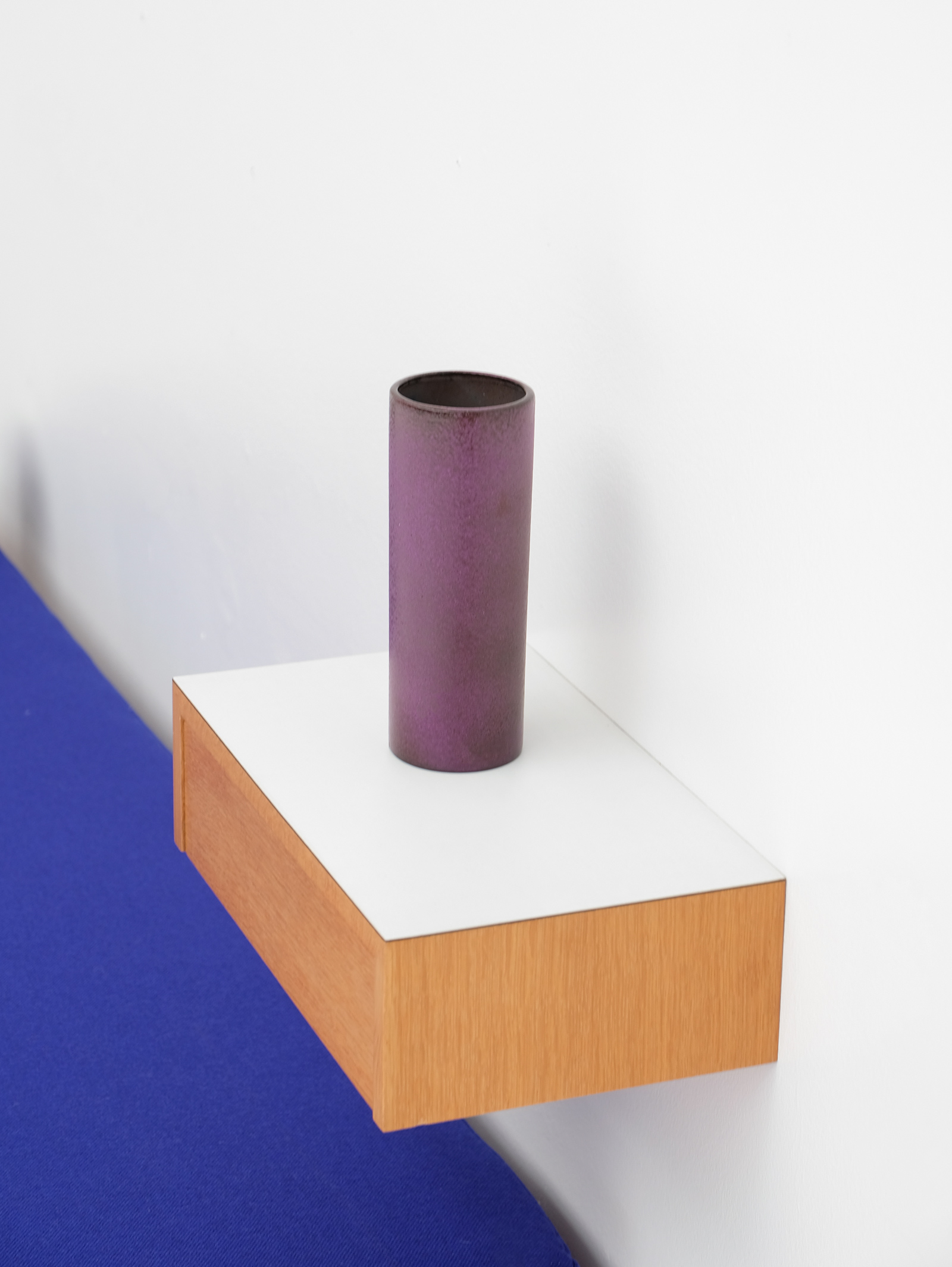 Decorative cylindrical Purple Vase image 3