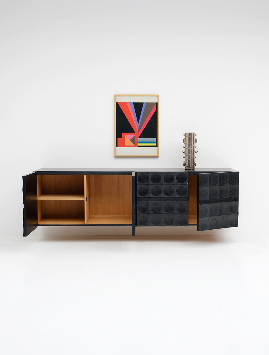 Decorative FLOATING graphical CREDENZA 1970Simage 4