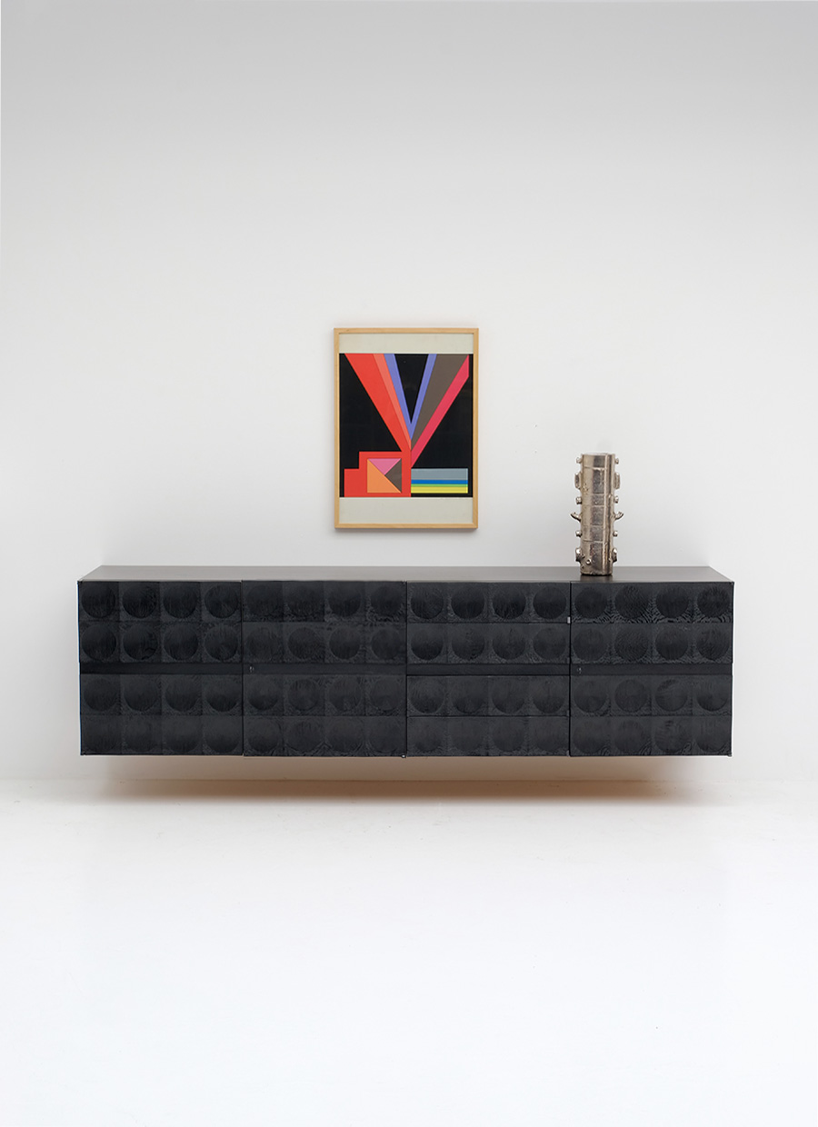 Decorative FLOATING graphical CREDENZA 1970Simage 2