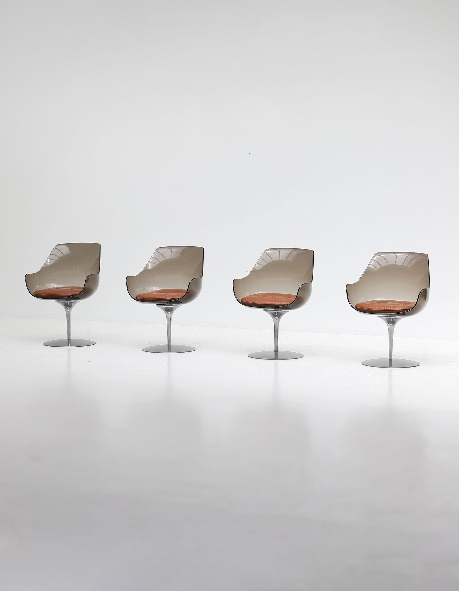 Laverne Champagne Chairs for  Formes Nouvellesimage 2
