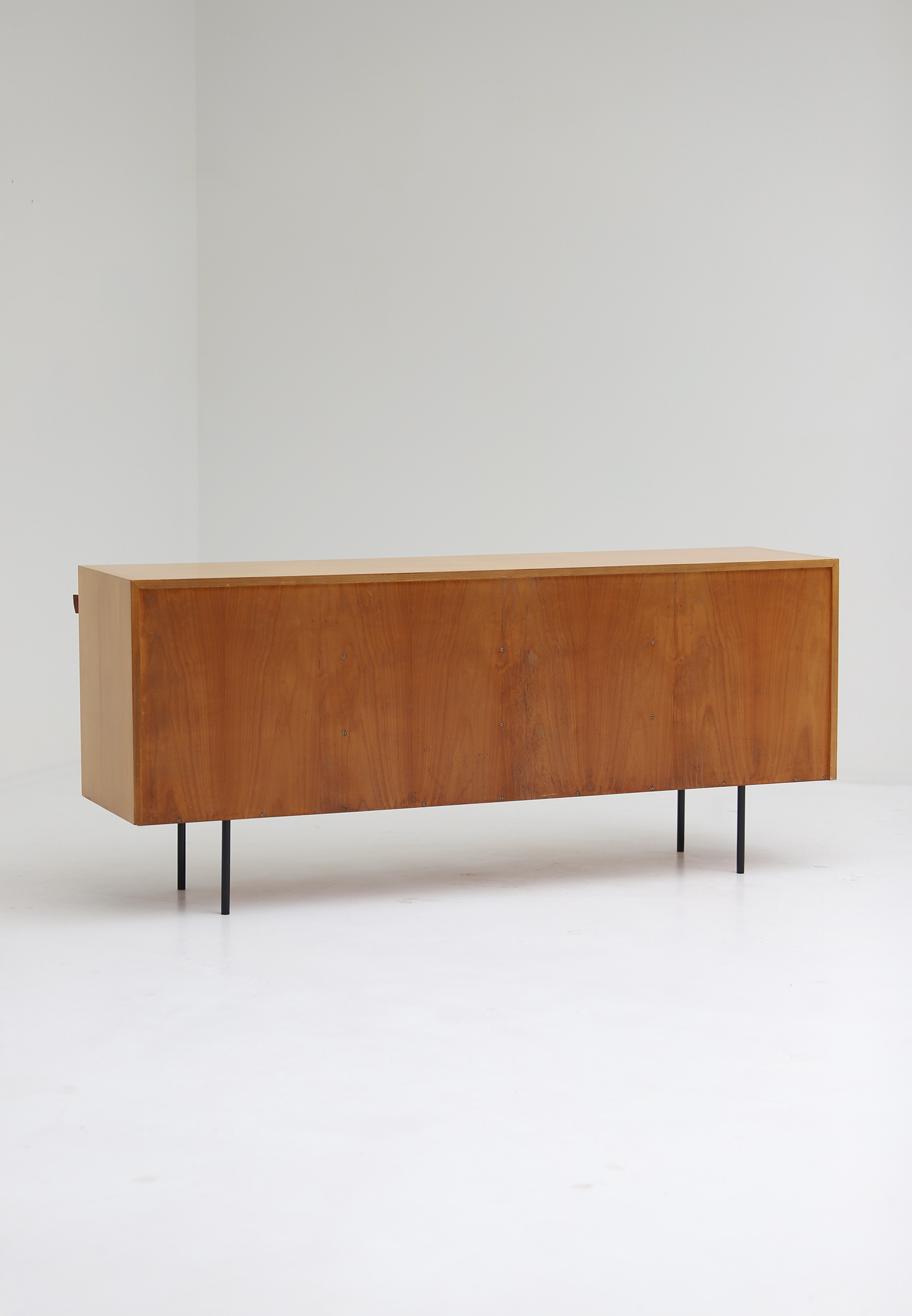 1950s Florence Knoll sideboard with raffia doorsimage 16